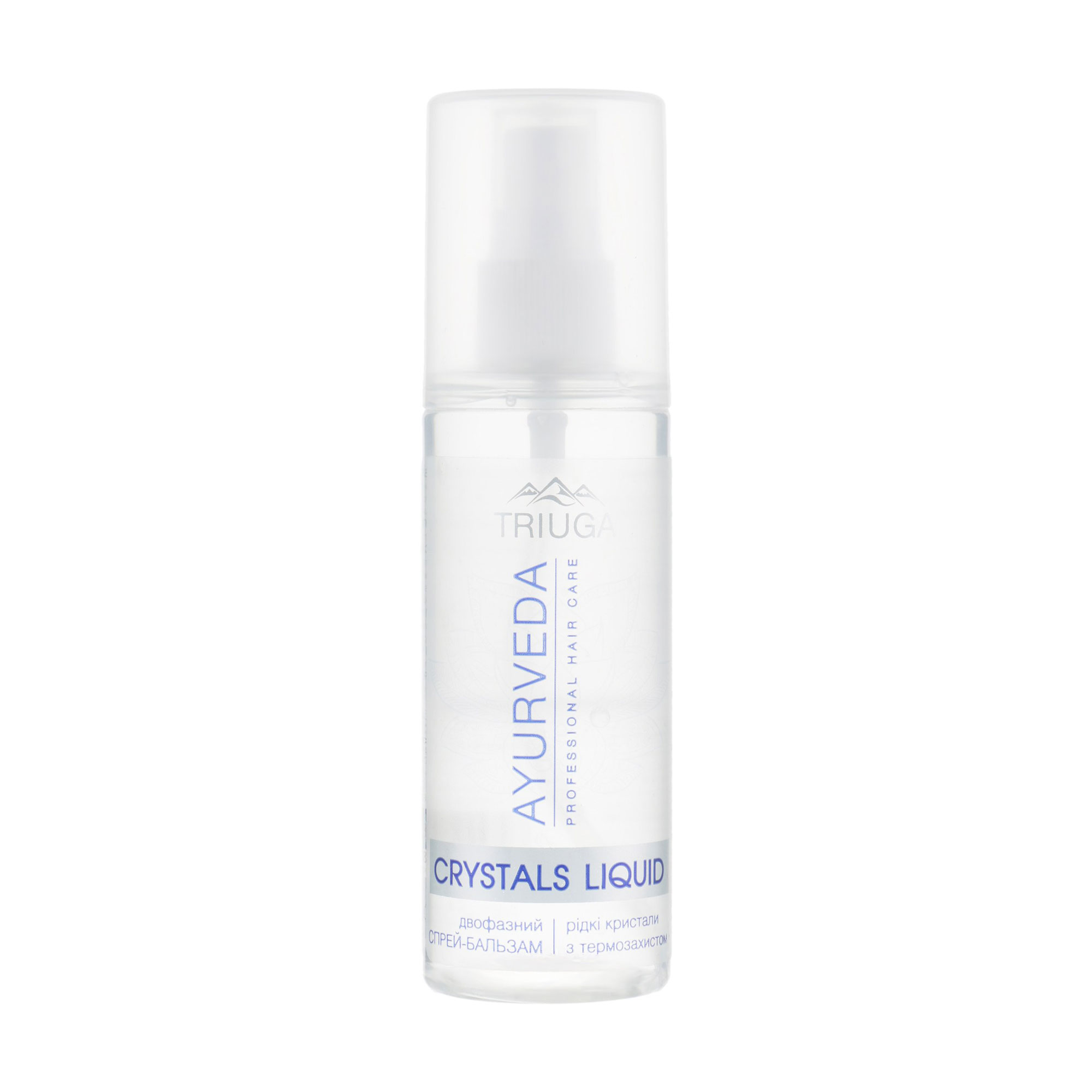 Двофазний спрей-бальзам для волосся Triuga Ayurveda Crystals Liquid, 120 мл